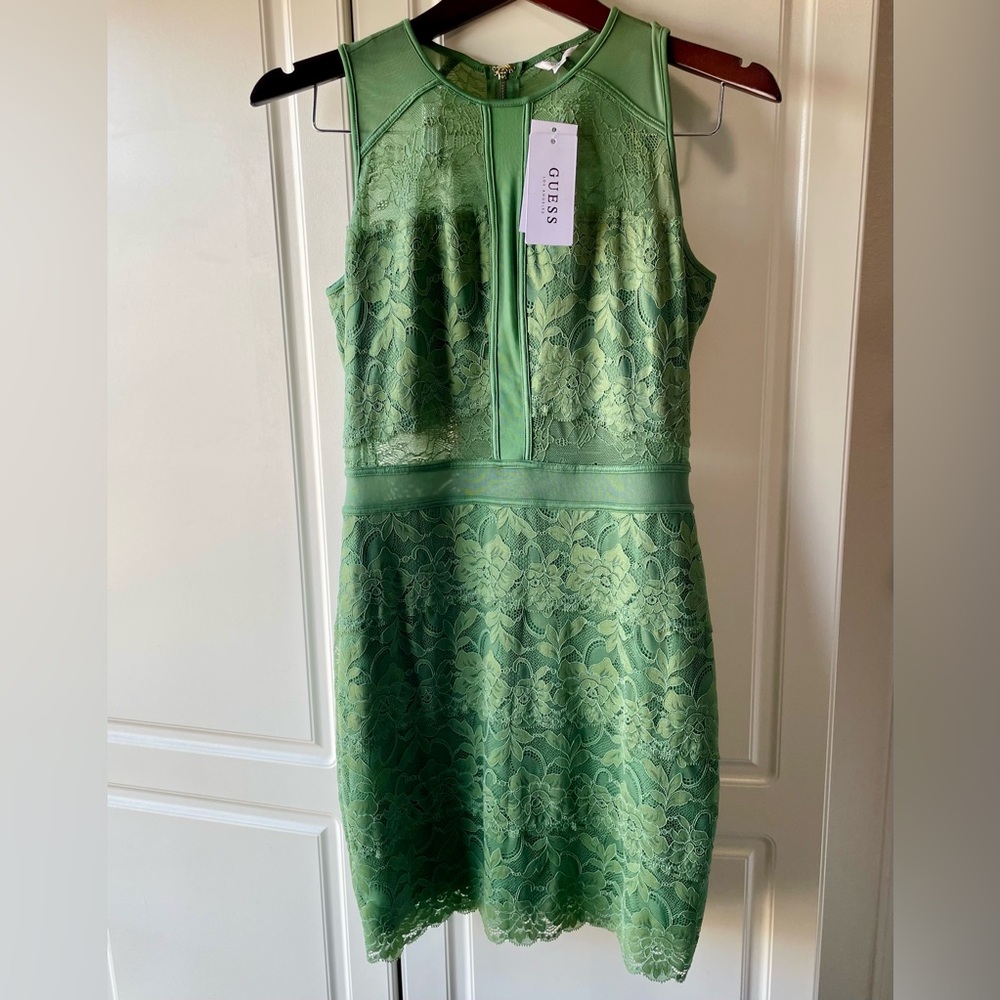 GUESS Lace Bodycon Dress
